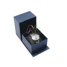 Egyedi méretű karton dobozok Flip Top Shiny Paper Watch csomagolás
