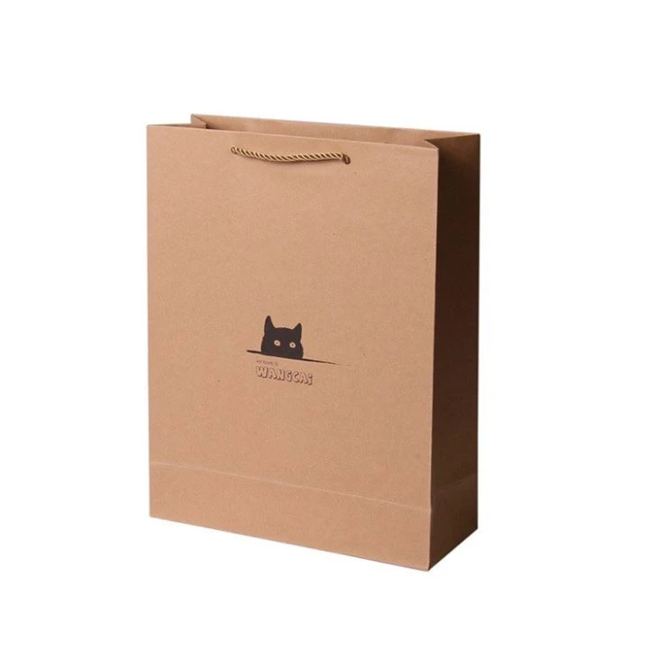 Brown Paper Shopping Bags Custom Branding Bag